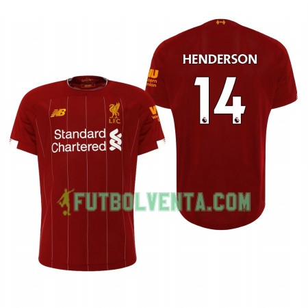 Camiseta de fútbol Liverpool Jordan Henderson 14 1ª equipación 2019/2020 Camiseta de fútbol Liverpool Jordan Henderson 14 1ª equipación 2019/2020